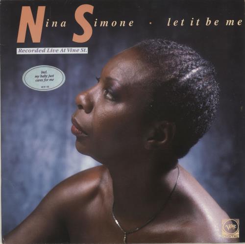 Nina Simone Let It Be Me - Stickered Sleeve vinyl LP album (LP record) German NNSLPLE697696