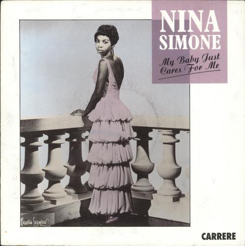 Nina Simone My Baby Just Cares For Me 7" vinyl single (7 inch record / 45) French NNS07MY744702