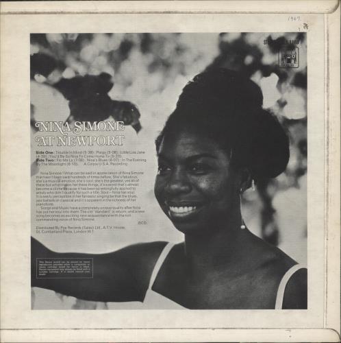 Nina Simone Nina At Newport vinyl LP album (LP record) UK NNSLPNI661741