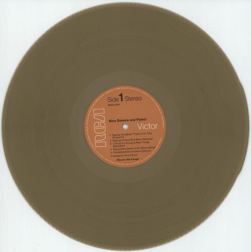 Nina Simone Nina Simone And Piano! - 180 Gram Gold Vinyl vinyl LP album (LP record) UK NNSLPNI879653