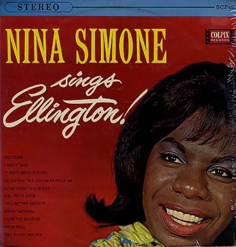 Nina Simone Sings Ellington vinyl LP album (LP record) US NNSLPSI348494