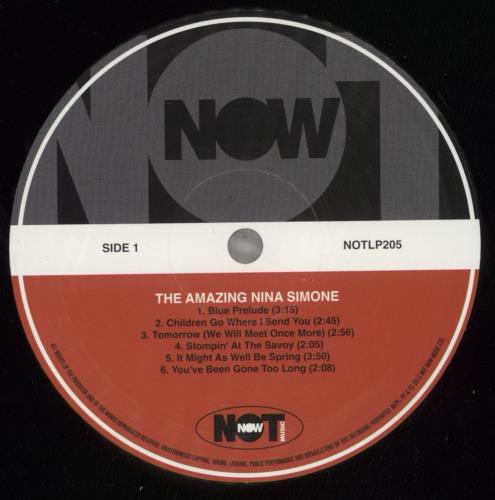Nina Simone The Amazing Nina Simone vinyl LP album (LP record) UK NNSLPTH879032