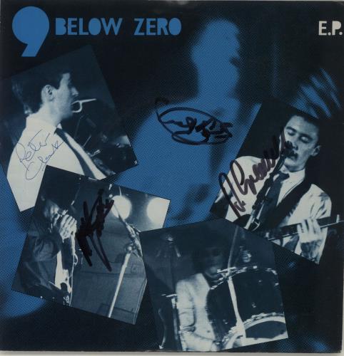 Nine Below Zero 9 Below Zero E.P. - Autographed 7" vinyl single (7 inch record / 45) UK NBZ07BE679758