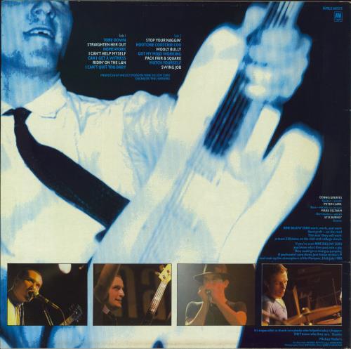 Nine Below Zero Live At The Marquee vinyl LP album (LP record) UK NBZLPLI86458