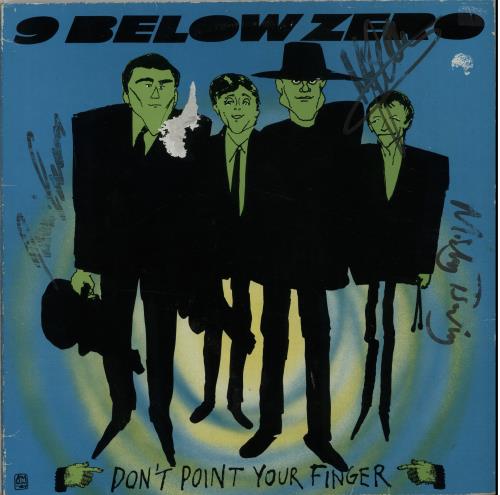 Nine Below Zero Quantity of Four Autographed LPs 4-LP vinyl album record set UK NBZ4LQU648697