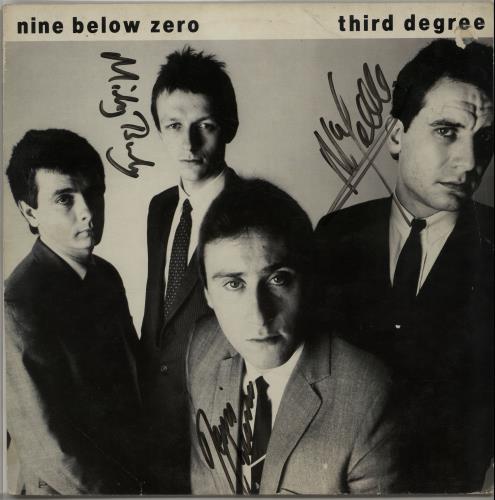 Nine Below Zero Quantity of Four Autographed LPs 4-LP vinyl album record set UK NBZ4LQU648697