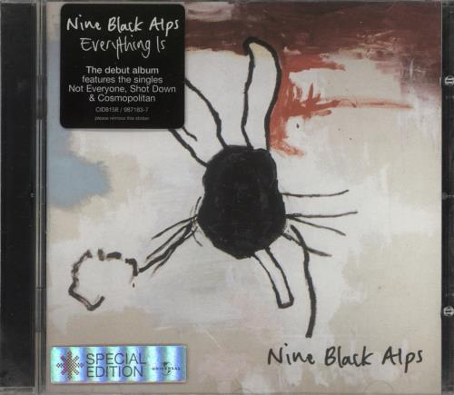Nine Black Alps Everything Is CD album (CDLP) UK 9BLCDEV867287