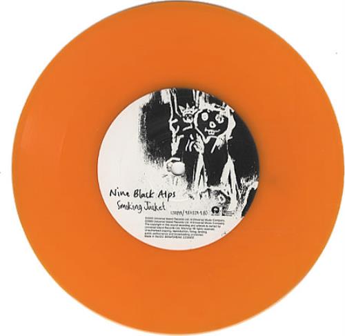 Nine Black Alps Unsatisfied - Orange Vinyl 7" vinyl single (7 inch record / 45) UK 9BL07UN331029