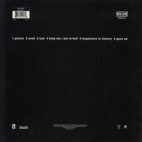 Nine Inch Nails Broken + 7" vinyl LP album (LP record) UK NINLPBR258811