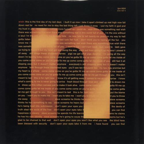 Nine Inch Nails Broken + 7" vinyl LP album (LP record) UK NINLPBR258811