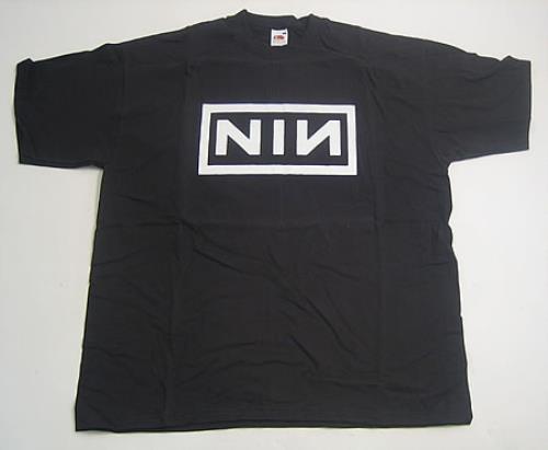 Nine Inch Nails Logo T-Shirt - XL t-shirt UK NINTSLO335643