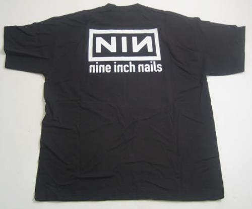 Nine Inch Nails Logo T-Shirt - XL t-shirt UK NINTSLO335643