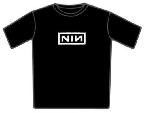 Nine Inch Nails Logo T-Shirt - XL t-shirt UK NINTSLO346176