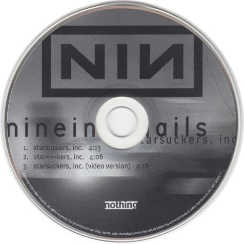 Nine Inch Nails Starsuckers CD single (CD5 / 5") US NINC5ST156045