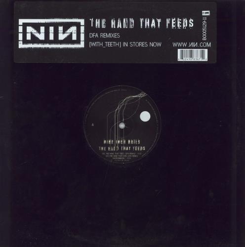 Nine Inch Nails The Hand That Feeds - The DFA Remixes 12" vinyl single (12 inch record / Maxi-single) US NIN12TH331451