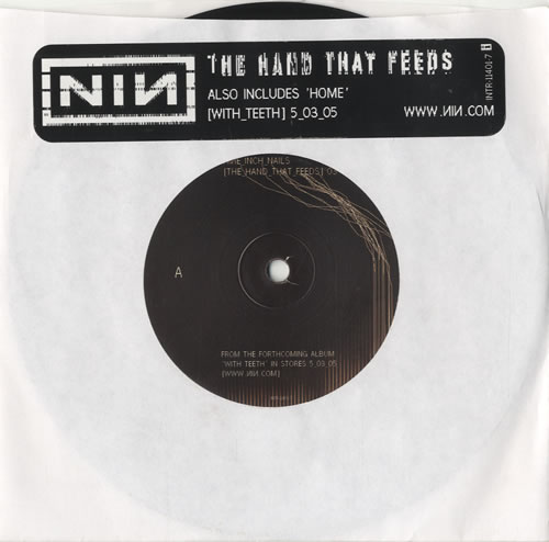 Nine Inch Nails The Hand That Feeds 7" vinyl single (7 inch record / 45) US NIN07TH464477