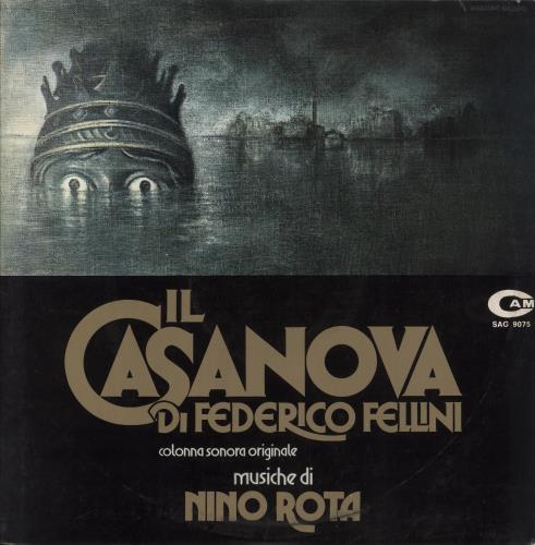 Nino Rota Il Casanova Di Federico Fellini vinyl LP album (LP record) Italian NC4LPIL823843