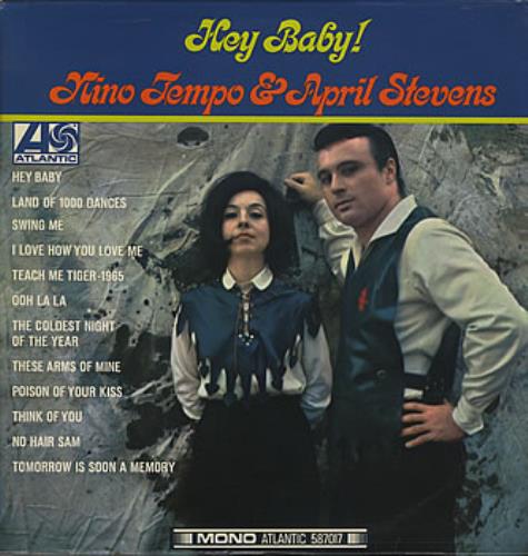Nino Tempo & April Stevens Hey Baby! vinyl LP album (LP record) UK NIOLPHE380179