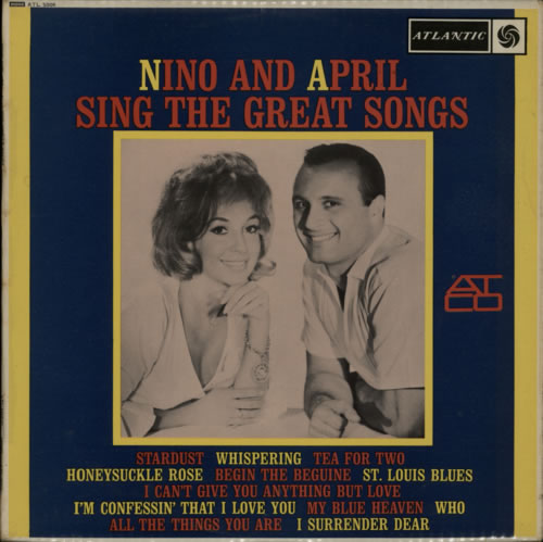 Nino Tempo & April Stevens Sing The Great Songs vinyl LP album (LP record) UK NIOLPSI613455
