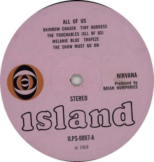 Nirvana (UK) All Of Us - 1st - VG/EX vinyl LP album (LP record) UK NRVLPAL587192