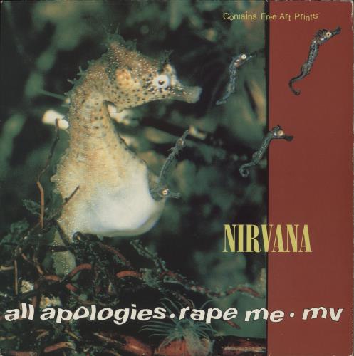 Nirvana (US) All Apologies + Art Prints 12" vinyl single (12 inch record / Maxi-single) UK NIR12AL863612