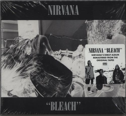 Nirvana (US) Bleach CD album (CDLP) US NIRCDBL671814