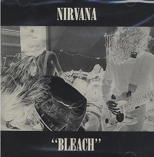 Nirvana (US) Bleach CD album (CDLP) US NIRCDBL86823