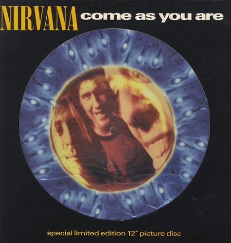Nirvana (US) Come As You Are 12" vinyl picture disc (12 inch picture record) UK NIR2PCO04128