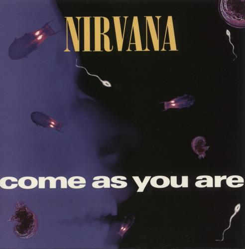 Nirvana (US) Come As You Are 7" vinyl single (7 inch record / 45) UK NIR07CO43465