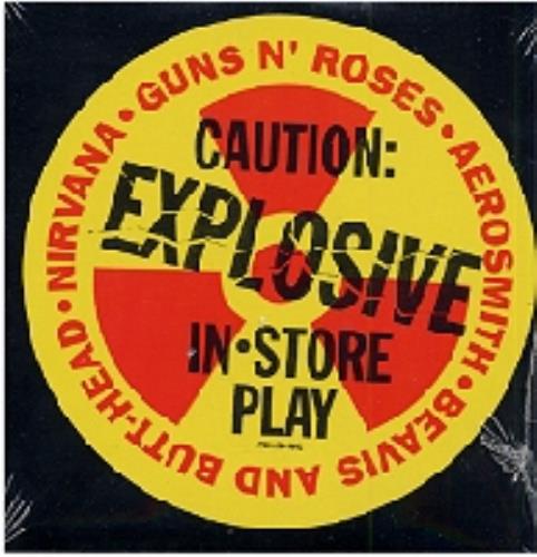 Nirvana (US) Explosive In-store Play - Various Artists CD album (CDLP) US NIRCDEX104267