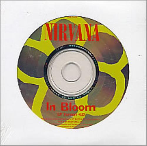 Nirvana (US) In Bloom CD single (CD5 / 5") US NIRC5IN10275