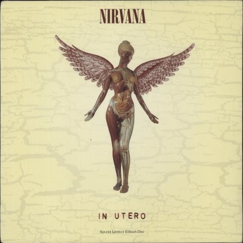 Nirvana (US) In Utero - Clear - EX vinyl LP album (LP record) US NIRLPIN288626
