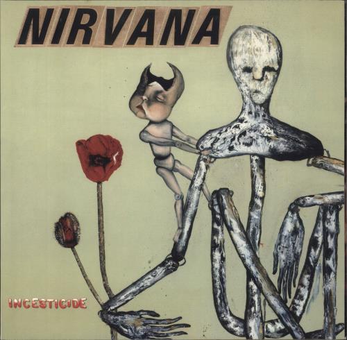 Nirvana (US) Incesticide - 200gm 2-LP vinyl record set (Double LP Album) US NIR2LIN808669
