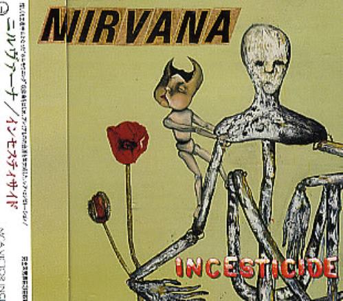 Nirvana (US) Incesticide CD album (CDLP) Japanese NIRCDIN291800