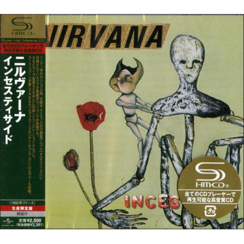 Nirvana (US) Incesticide SHM CD Japanese NIRHMIN449639