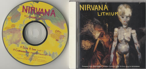 Nirvana (US) Lithium CD single (CD5 / 5") US NIRC5LI515225