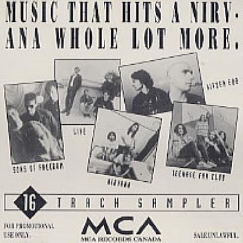 Nirvana (US) Music That Hits A Nirv... CD album (CDLP) Canadian NIRCDMU141813