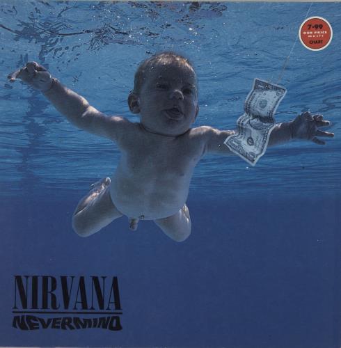 Nirvana (US) Nevermind - EX + Price Sticker vinyl LP album (LP record) UK NIRLPNE655488