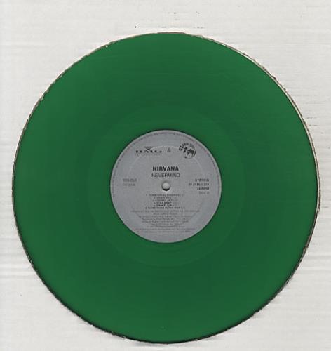 Nirvana (US) Nevermind - Green Vinyl + Insert vinyl LP album (LP record) Czech NIRLPNE339657