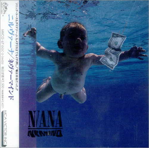 Nirvana (US) Nevermind CD album (CDLP) Japanese NIRCDNE250065