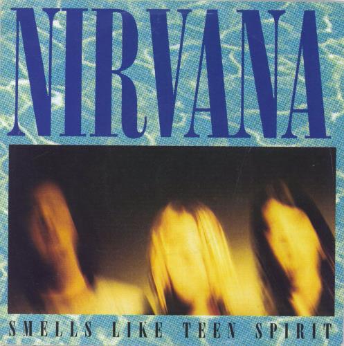 Nirvana (US) Smells Like Teen Spirit - Injection Labels 7" vinyl single (7 inch record / 45) UK NIR07SM681887