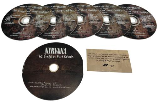 Nirvana (US) The Songs Of Kurt Cobain box set US NIRBXTH430221