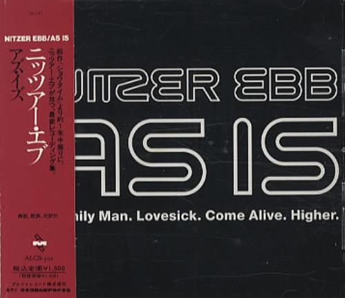 Nitzer Ebb As Is CD single (CD5 / 5") Japanese EBBC5AS342859