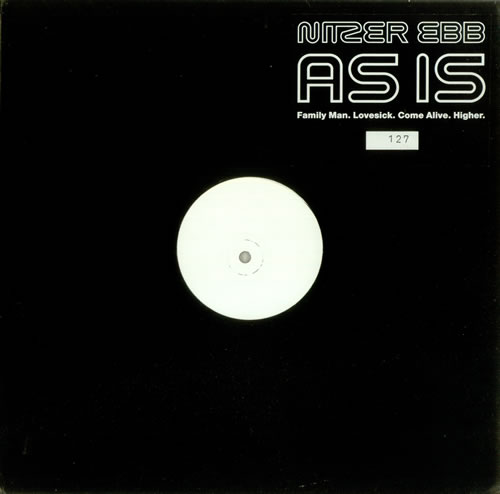 Nitzer Ebb As Is 12" vinyl single (12 inch record / Maxi-single) UK EBB12AS447769