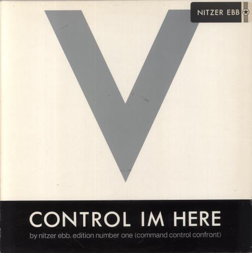 Nitzer Ebb Control I'm Here 12" vinyl single (12 inch record / Maxi-single) UK EBB12CO862513