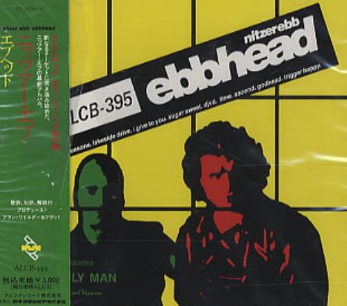 Nitzer Ebb Ebbhead CD album (CDLP) Japanese EBBCDEB237106