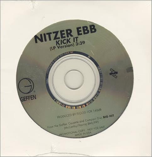 Nitzer Ebb Kick It CD single (CD5 / 5") US EBBC5KI65444