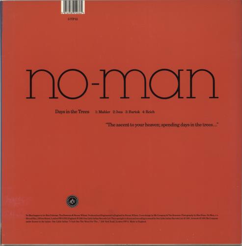 No-Man Days In The Trees 12" vinyl single (12 inch record / Maxi-single) UK NAM12DA301852