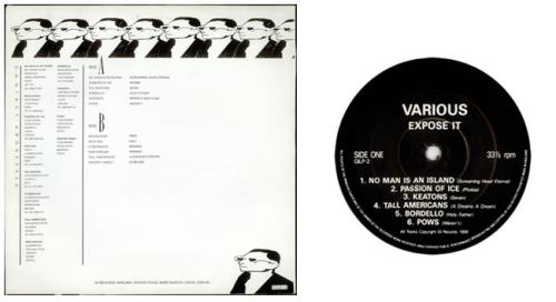 No-Man Expose It! vinyl LP album (LP record) UK NAMLPEX526754