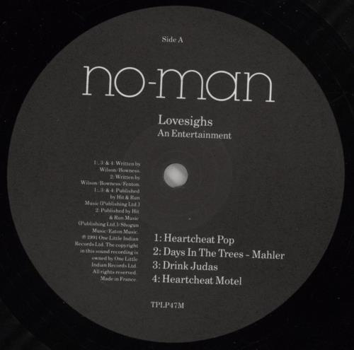 No-Man Lovesighs - EX vinyl LP album (LP record) UK NAMLPLO864349